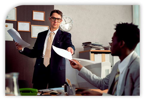 Person in front of computer working html